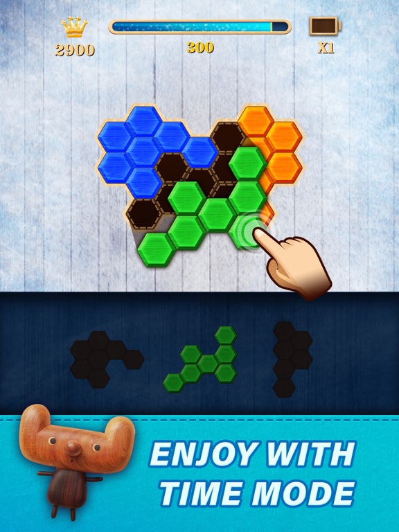 Screenshot #6 pour Block Hexa Puzzle: Wooden Game
