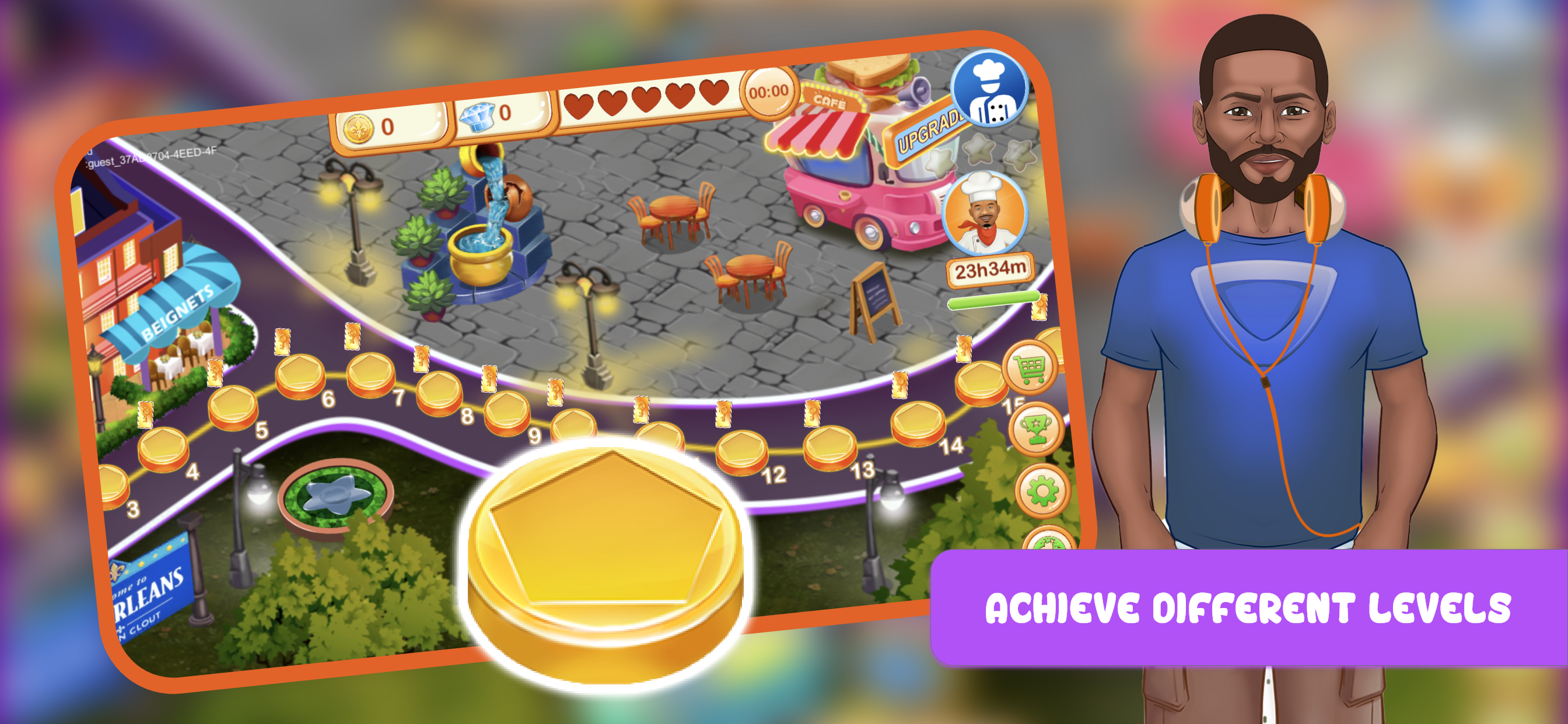 Cooking Game: Be a Famous Chef