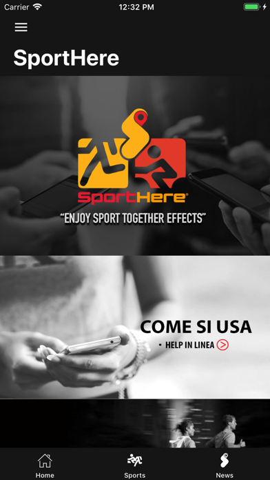 Screenshot #1 pour SportHere