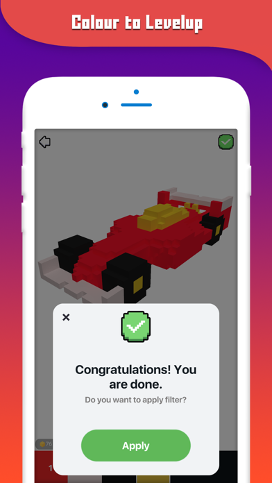 Screenshot 4 of Pixel Puzzles: Color by Number App