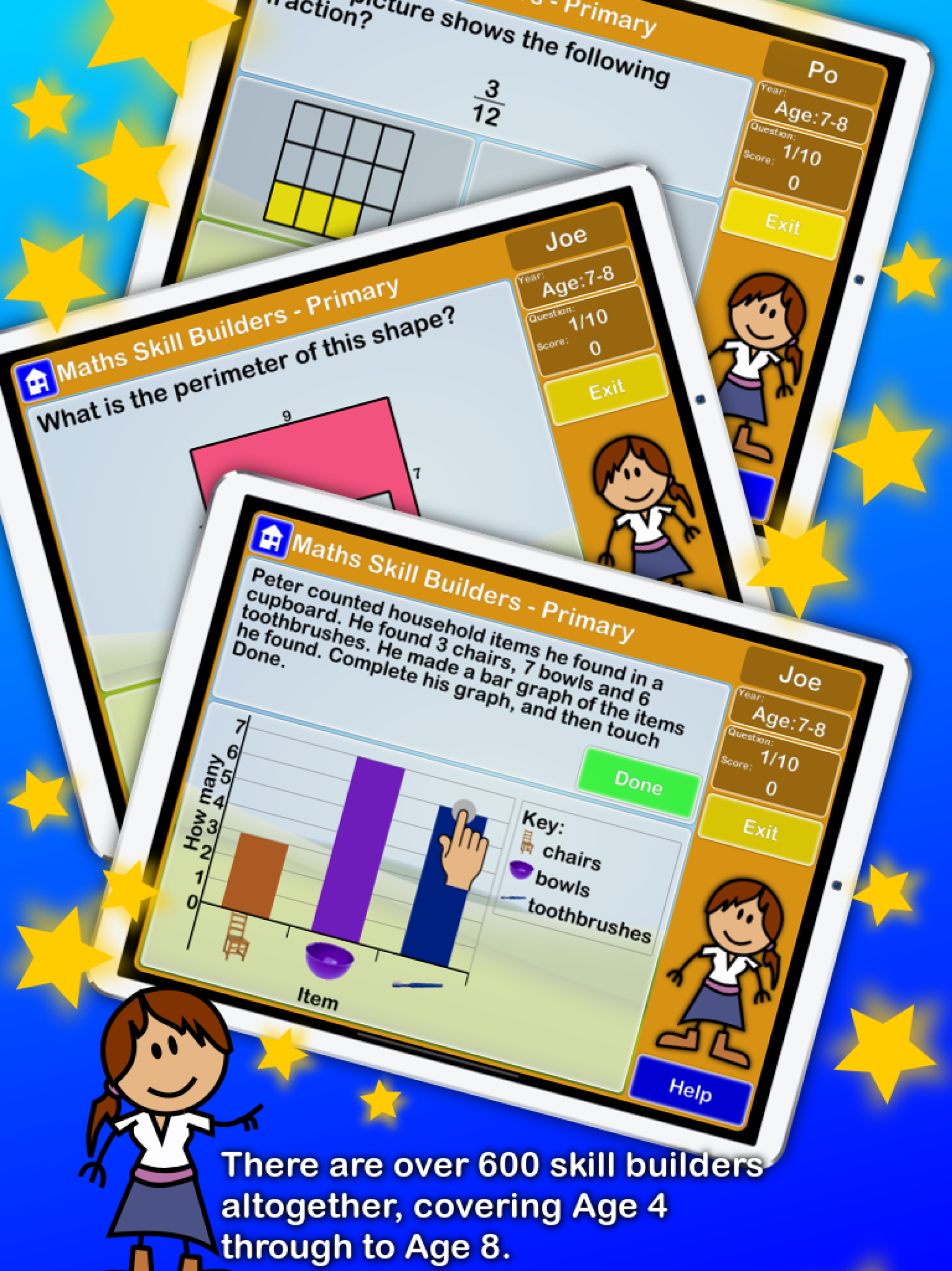Maths, age 4-8 screenshot 9