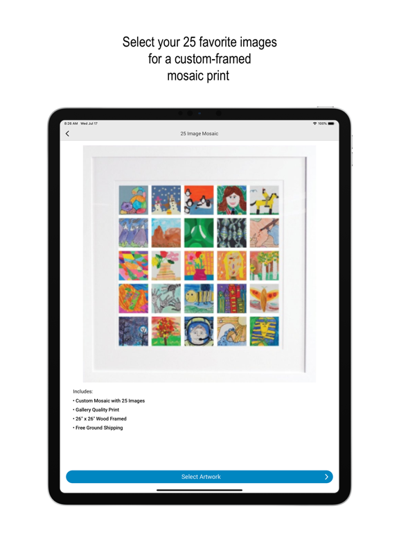 Artkive - Save Kids' Art iPad screenshot 5 - Lifestyle app