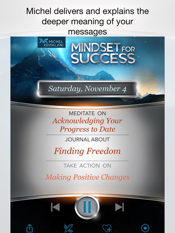 Mindset for Success iPad screenshot 2 - Health & Fitness app