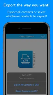 contacts to outlook csv file iphone screenshot 2