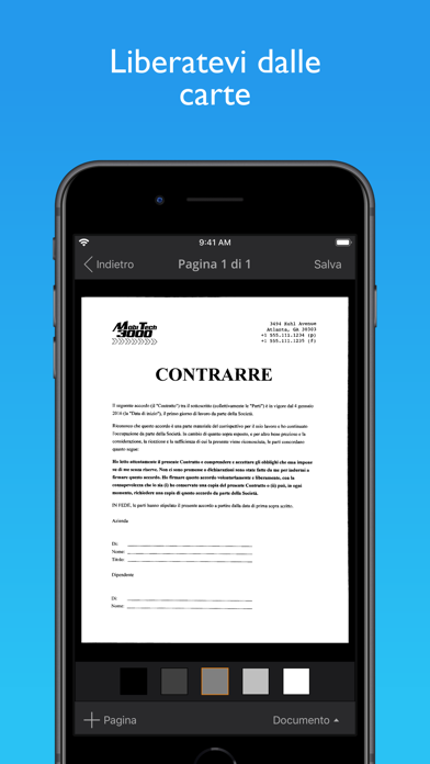 JotNot Scansione Pro Schermata dell'app