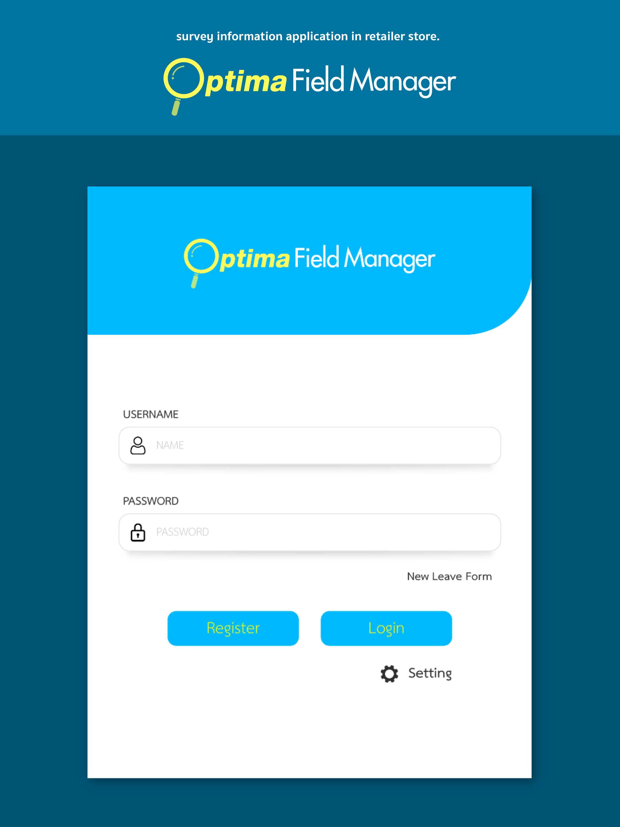 Optima Field Manager