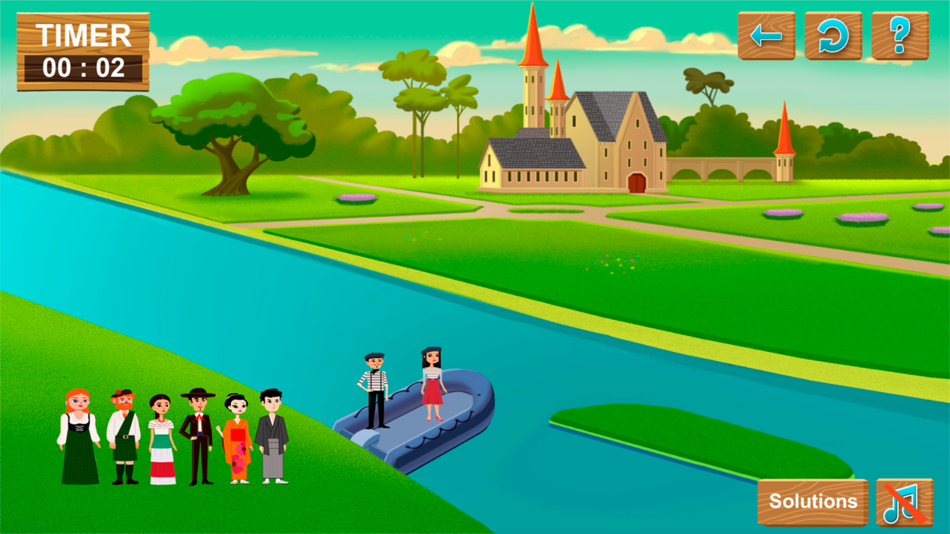 #7. The River Tests - IQ Puzzle (iOS) Bởi: SolverLabs