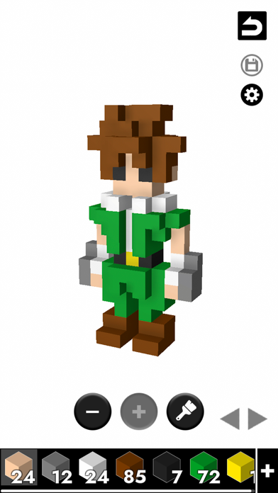 Screenshot #1 pour Block Art Maker - Voxel Art
