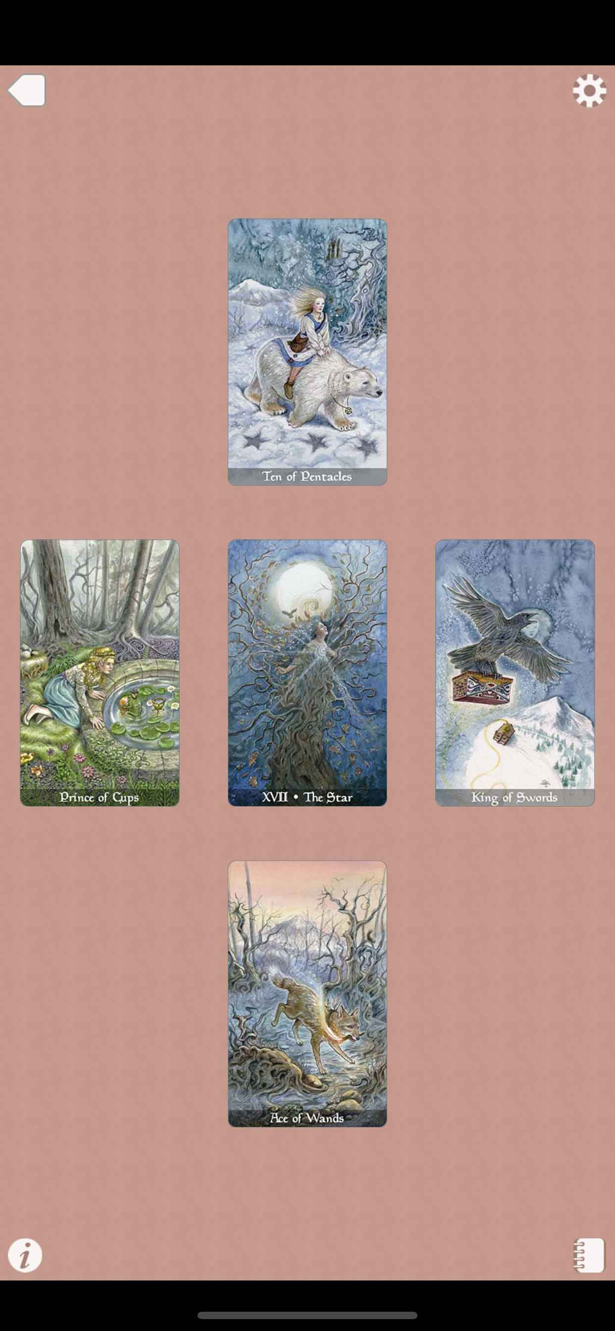 The Fairy Tale Tarot screenshot 5