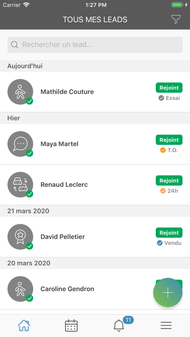 Screenshot #2 pour Activix CRM
