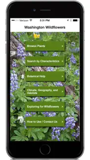 washington wildflowers iphone screenshot 2
