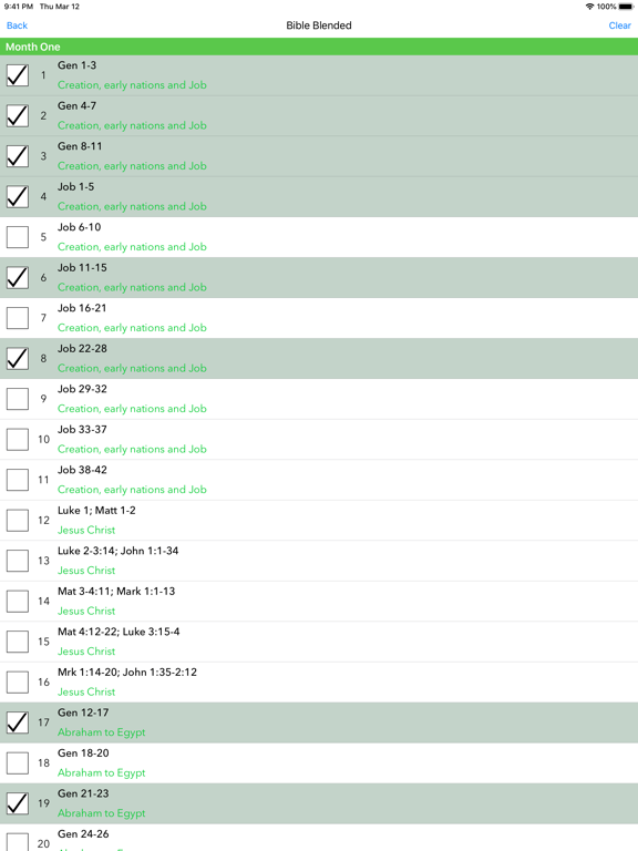 Read My Bible iPad screenshot 5 - Reference app
