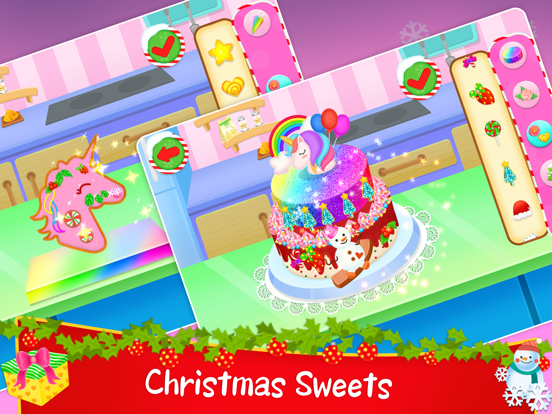クリスマスケーキ焼き料理ゲームのおすすめ画像1