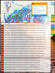 instant noaa alerts 3d lite ipad resimleri 3
