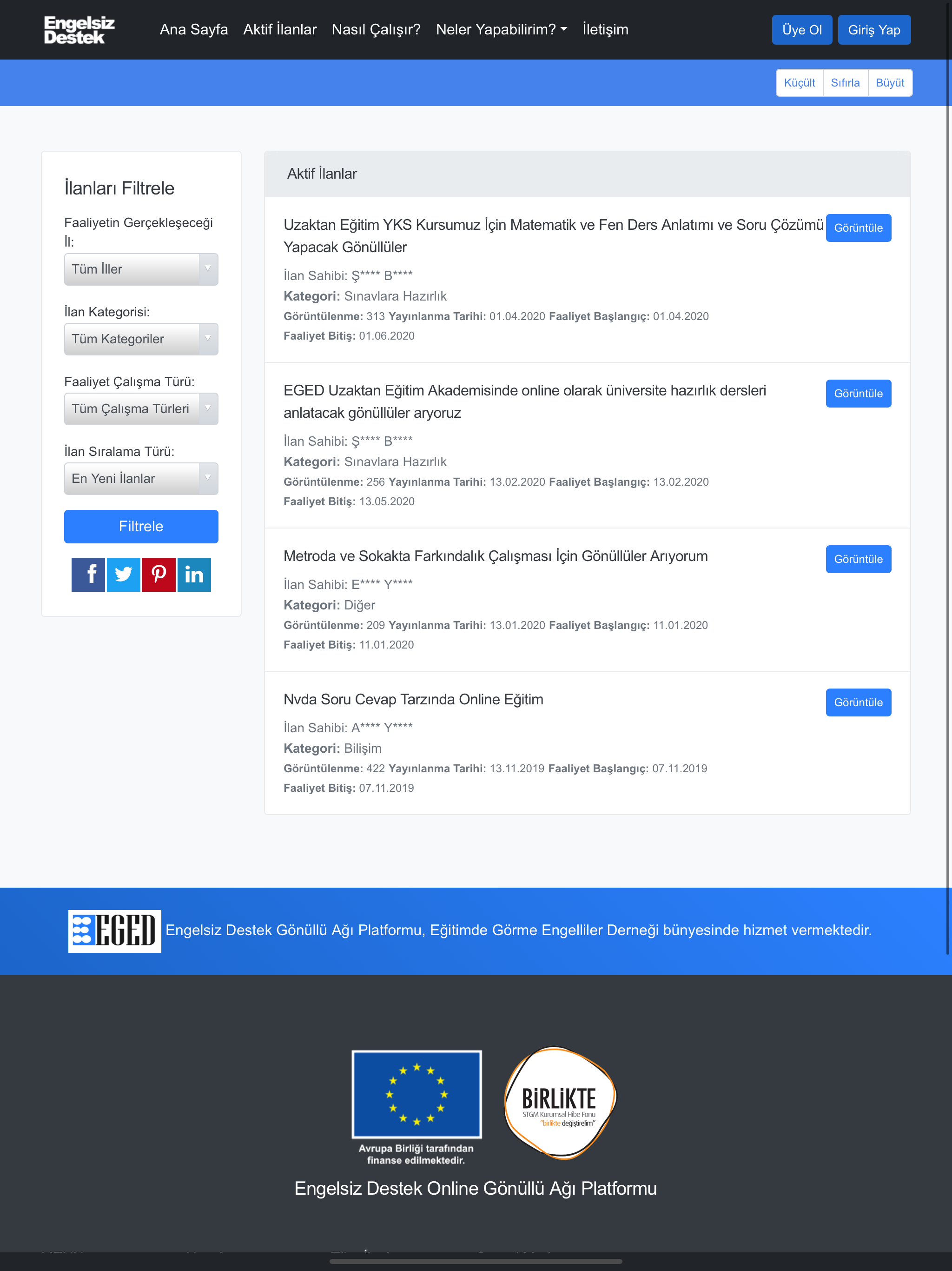 Engelsiz Destek screenshot 7