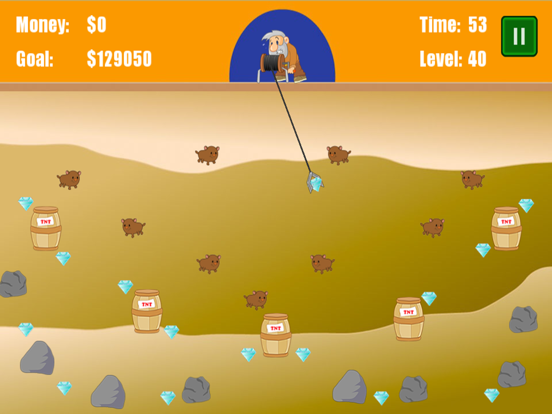 Gold Miner Legend Classic ! iPad screenshot