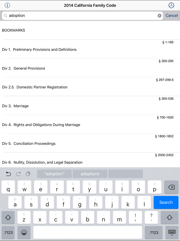 Screenshot #4 pour CA Family Code 2025