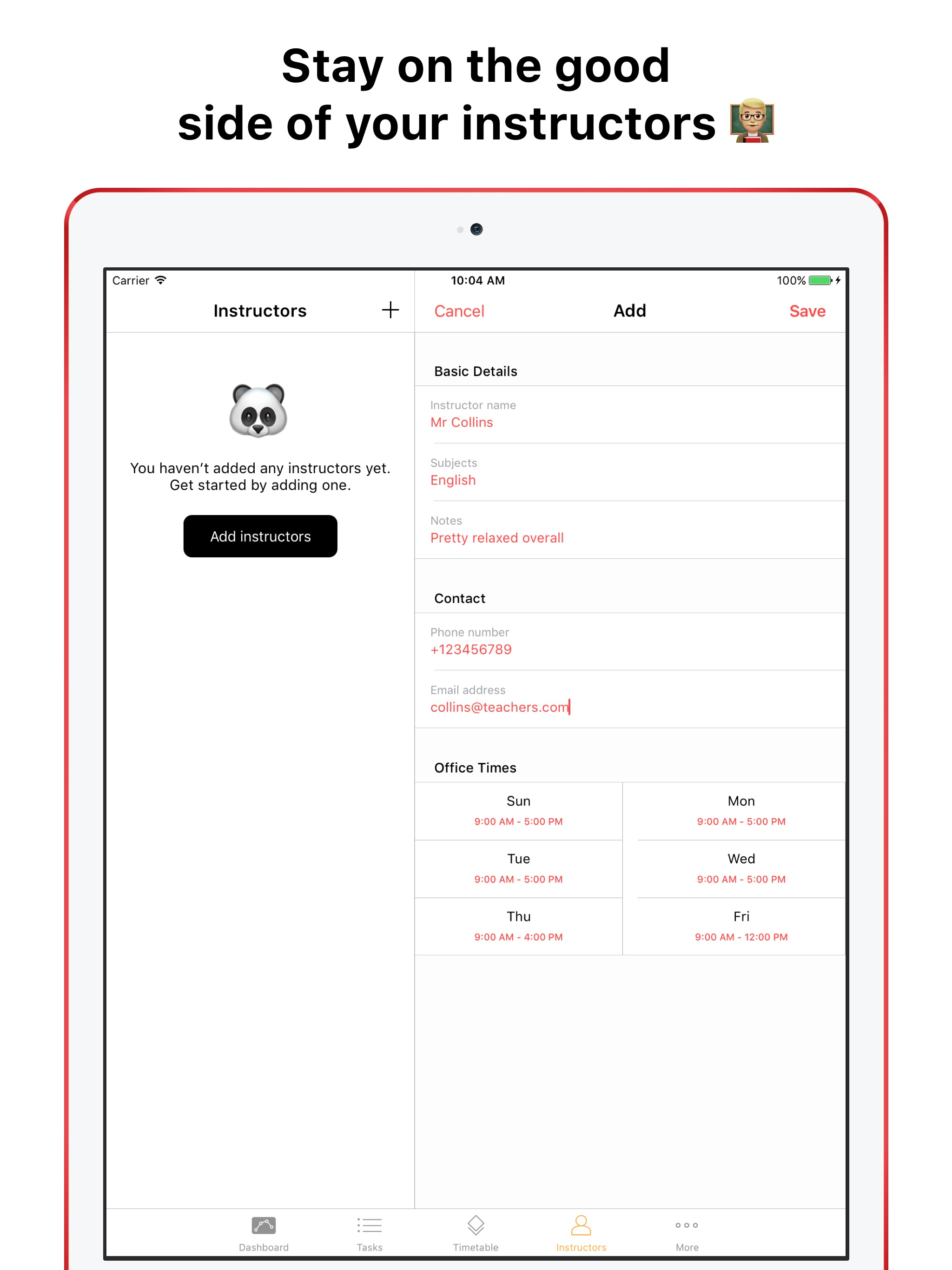 The Homework App