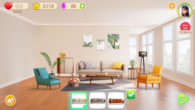 Homecraft - Home Design Game screenshot-4