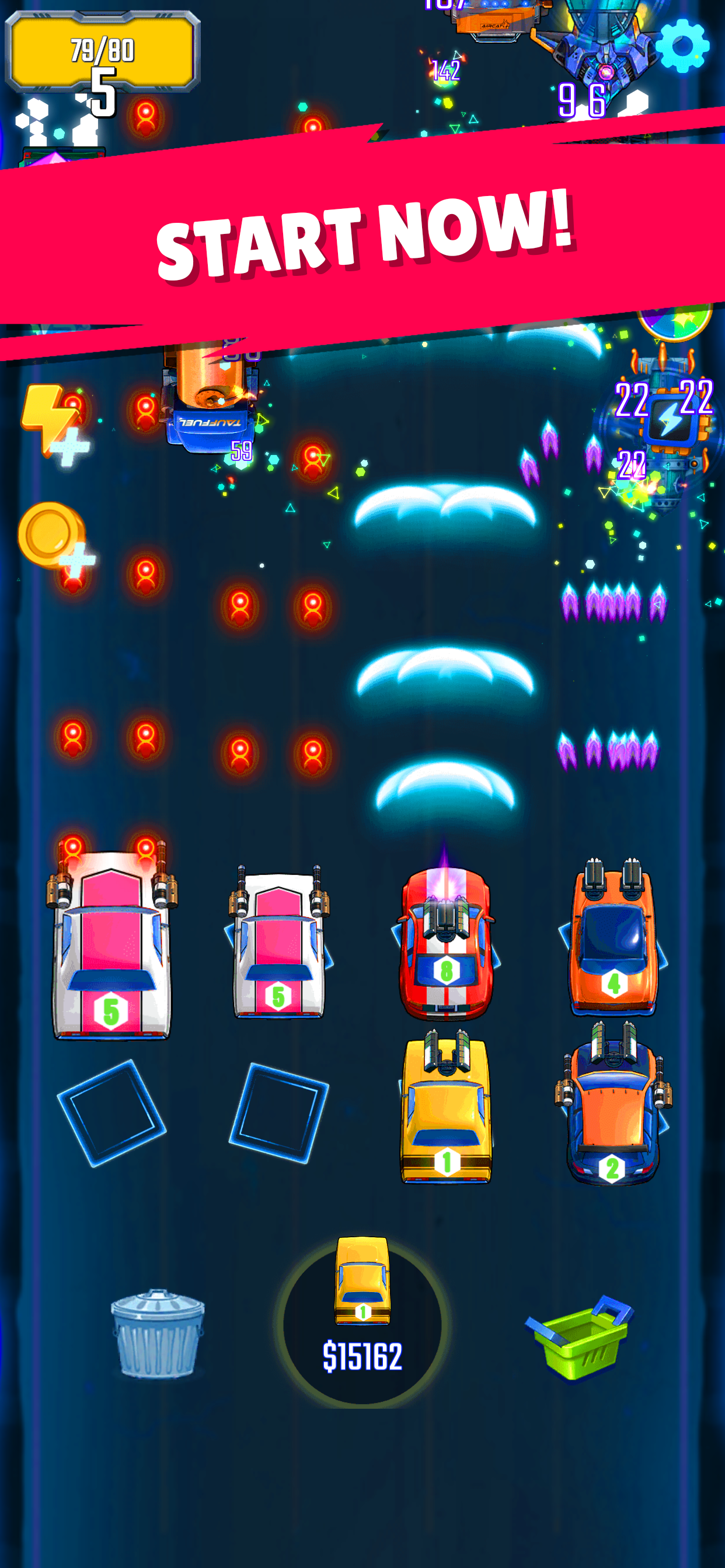 Idle Merge-Car War Tycoon Hero