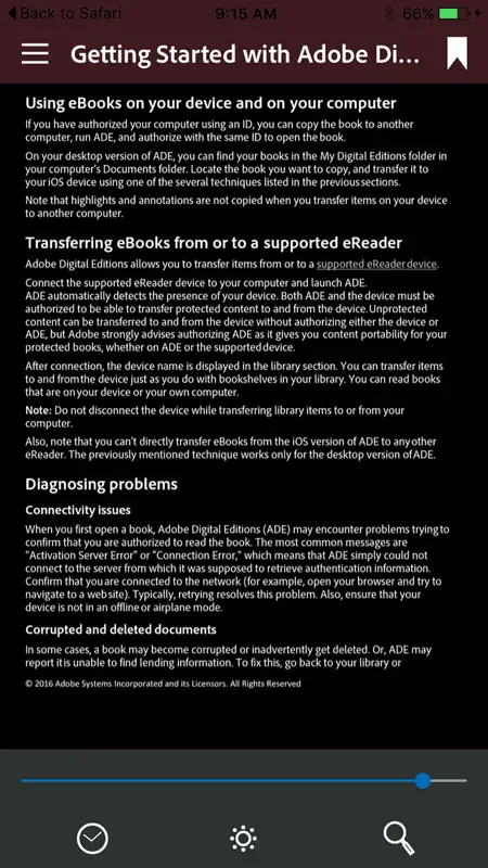 Adobe Digital Editions screenshot 3 of 4