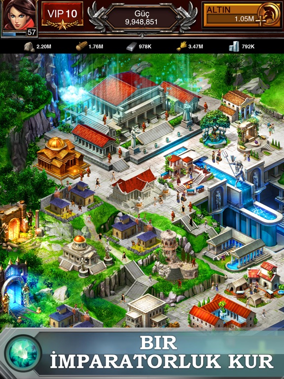 Game of War - Fire Age ipad ekran görüntüleri
