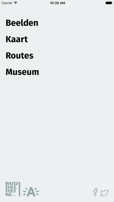Screenshot #1 pour Middelheim app