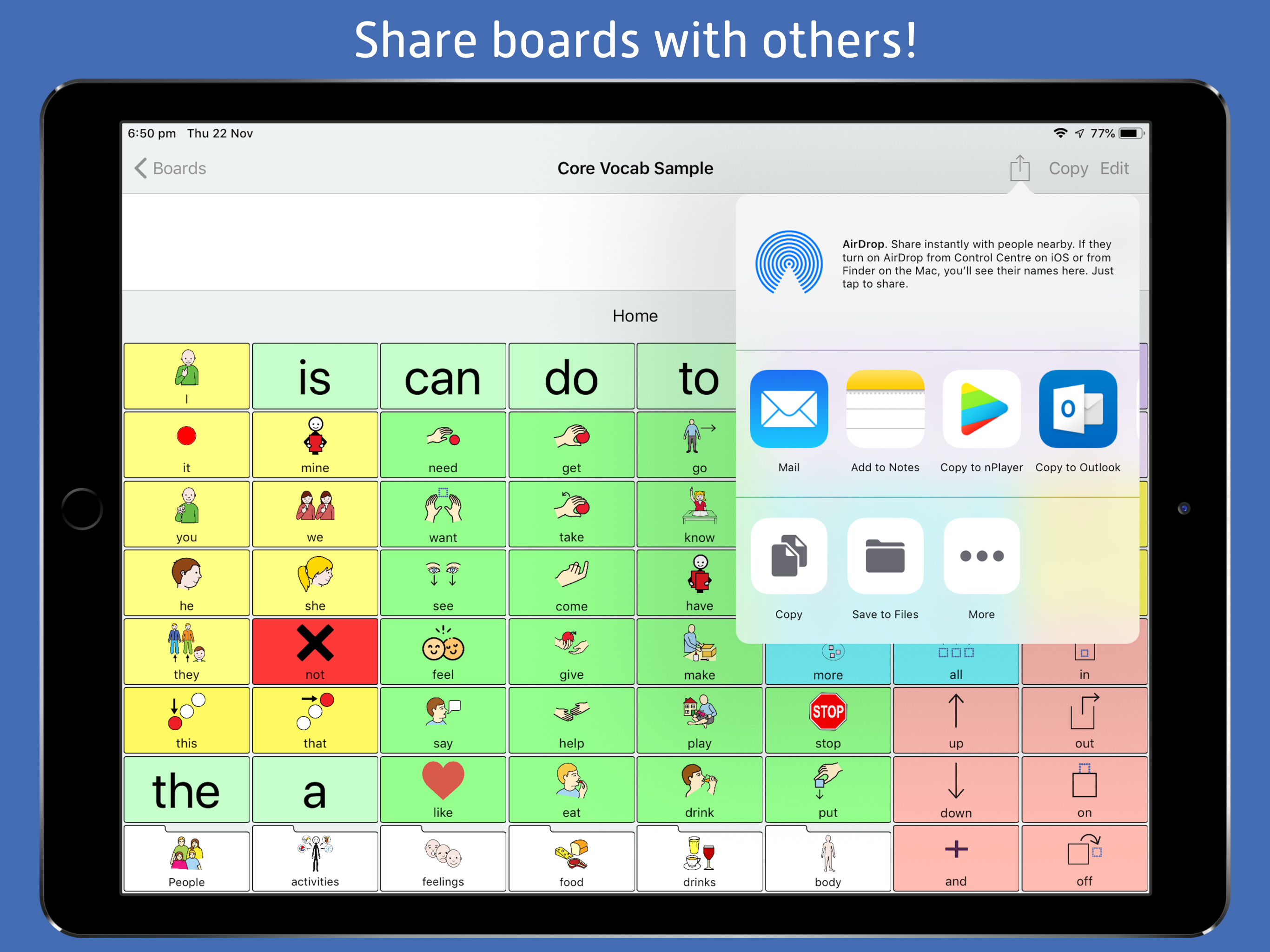 ChatterBoards AAC