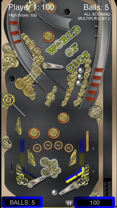 Screenshot #2 pour Steampunk Pinball - Cogs