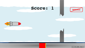Flying Rocket - Tap Precision screenshot