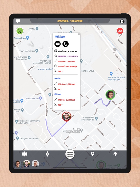 Screenshot #5 pour Gps Tracking - Friends
