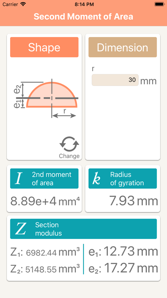 #4. Second Moment of Area (iOS) 由: Kei Suefuji