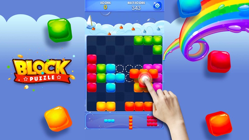 Candy Block Puzzle Blitz screenshot 8