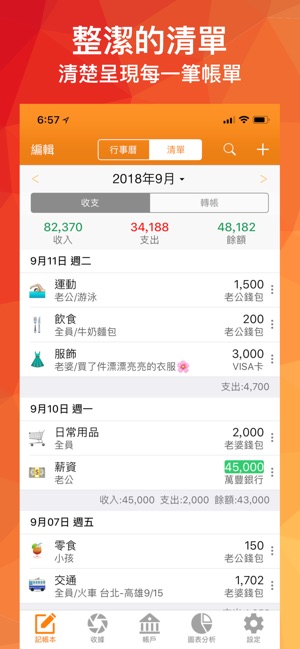 天天記帳 簡單 實用的記帳本(圖8)-速報App