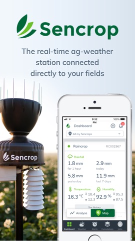 Sencrop - local weather appのおすすめ画像1