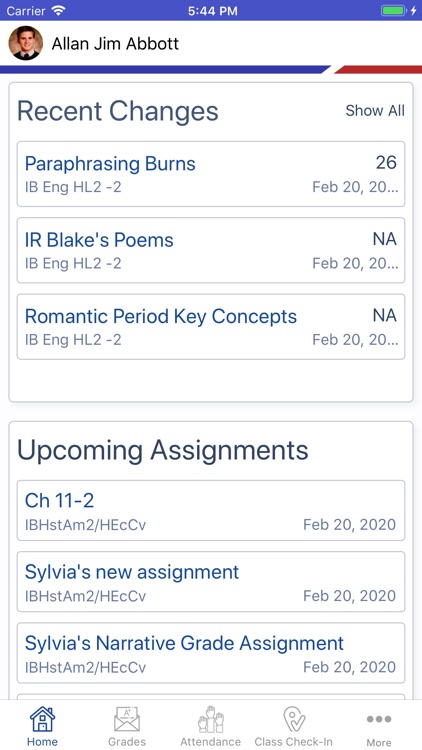 Aeries Mobile Portal