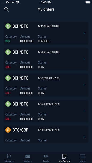 CoinDeal - Bitcoin Buy & Sell screenshot 4