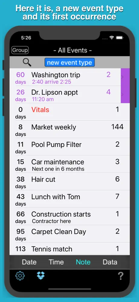 Event  Logger 3.0