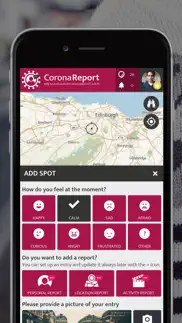 coronareport iphone screenshot 2