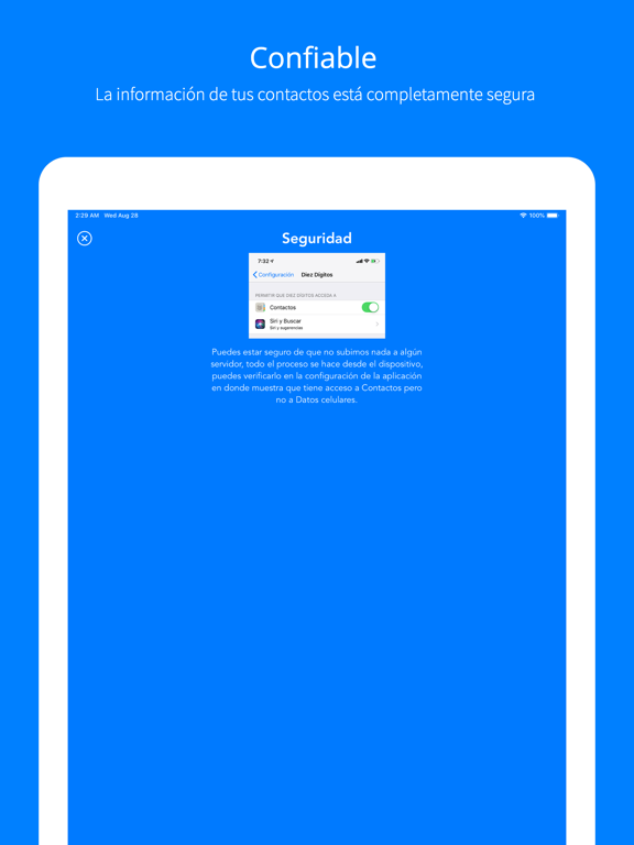 Diez Dígitos iPad screenshot 3 - Utilities app