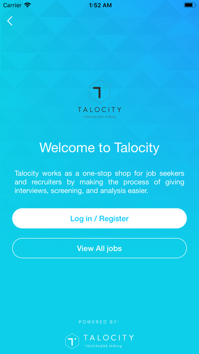 Talocity : Jobseeker Screenshot