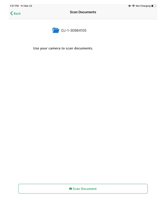 RouteOne Document Capture iPad screenshot
