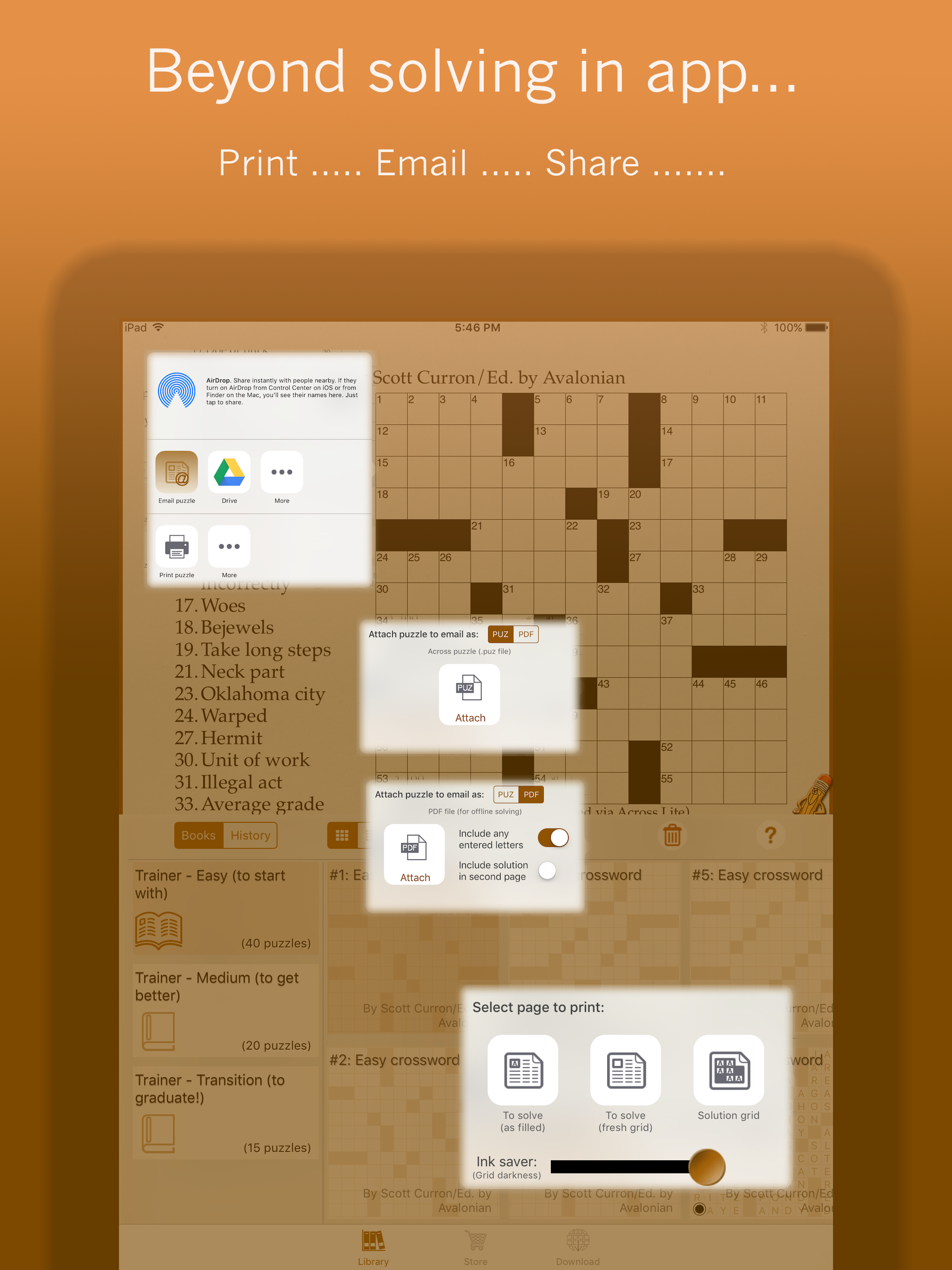 Across Lite Crosswords screenshot 4