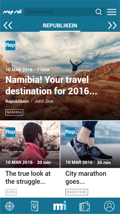 Screenshot #1 pour My Info NMH