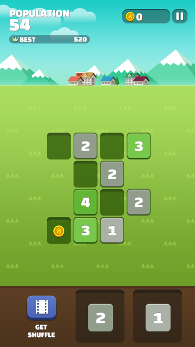 My Little Town : Number Puzzle Screenshot