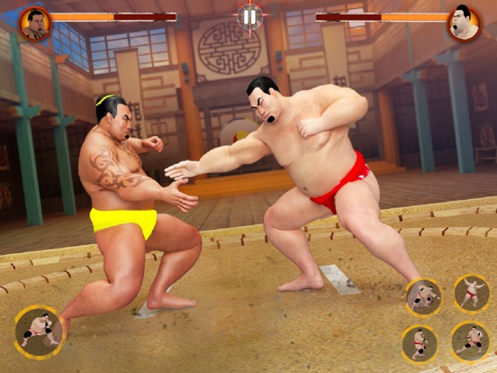 Sumo Games : Japan Wrestlingのおすすめ画像1