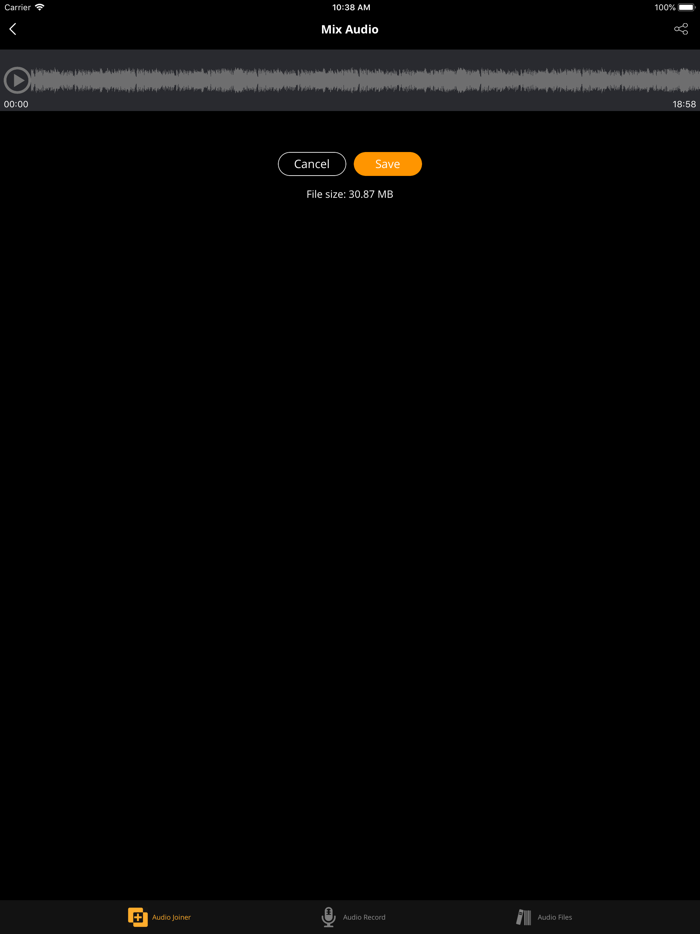 Audio Joiner Merge and Recorder