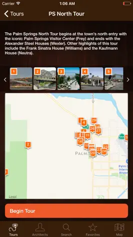 Game screenshot Palm Springs Modernism Tour apk