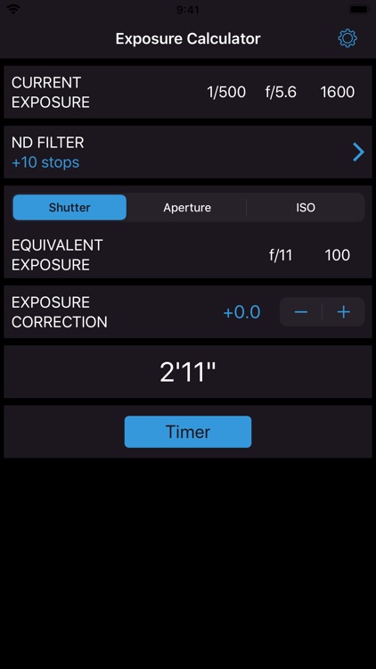 Exposure-Calculator