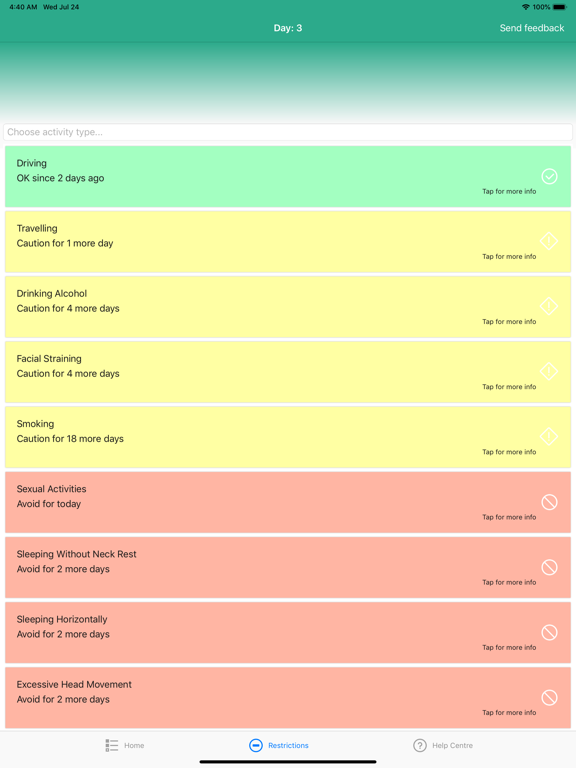 Screenshot #6 pour Hair Transplant App